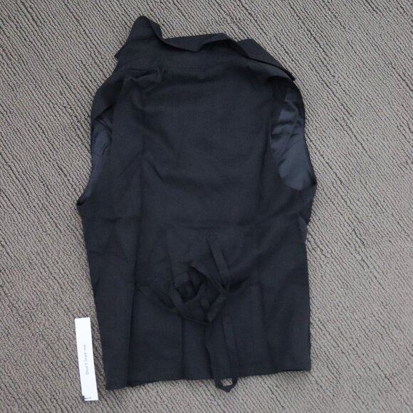 NWT Reformation Taryn VEST ONLY - Black Size 0 - Picture 8 of 8